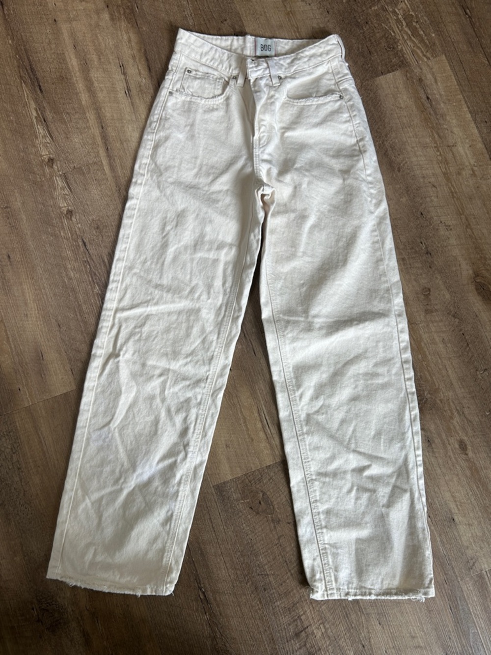 BDG Off-White jeans size 25 - Picture 1 of 9